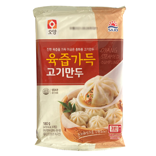 오양 육즙가득 고기만두 180g x 5개 