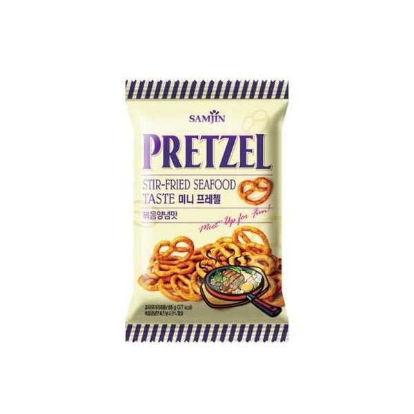 삼진 미니프레첼 볶음양념맛 85g x 24개
