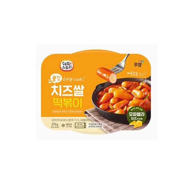 우양 치즈쌀떡볶이 270g x 5개